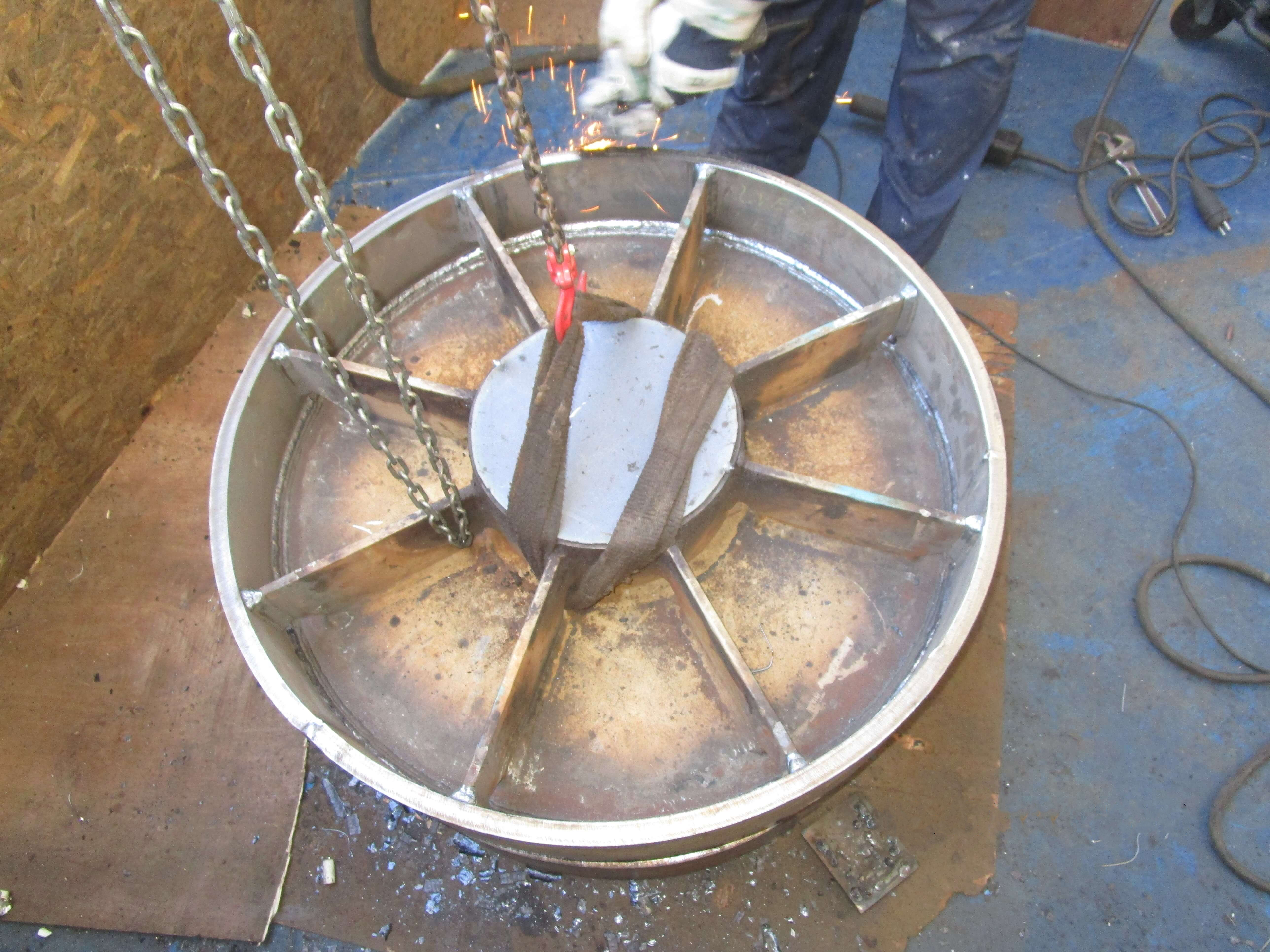 Anchor winch Drum Repairs